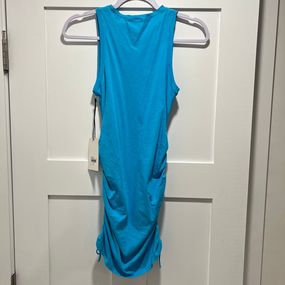 Kaveah Cotton Cinched Tank Dress in Ibiza Blue – Size Small (8-10) - Picture 5 of 5